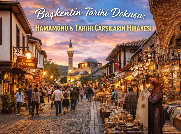 Başkentin Tarihi Dokusu: Hamamönü ve Tarihi Çarşıların Hikâyesi