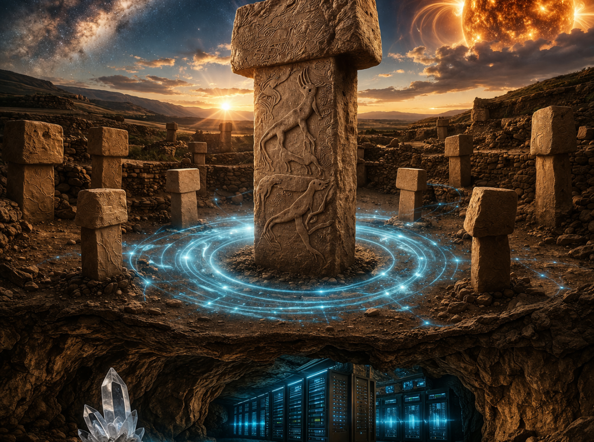 DİJİTAL KIYAMETİN PANZEHİRİ ANADOLU: GÖBEKLİTEPE’NİN ALTINDAKİ "TAŞ SERVERLAR" DEVREYE Mİ GİRİYOR?