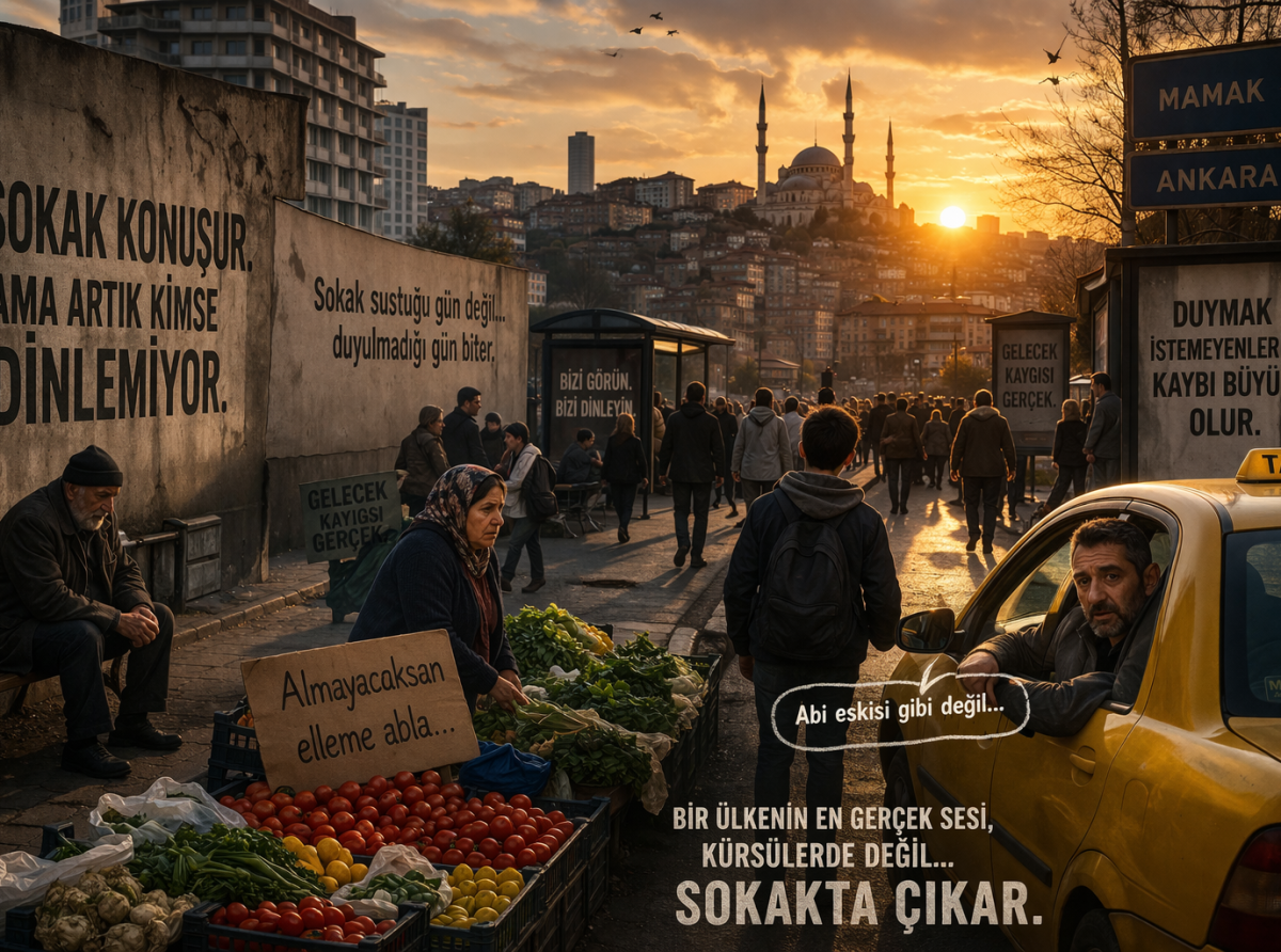 Sokak Konuşuyor Ama Kimse Duymuyor