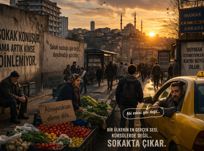 Sokak Konuşuyor Ama Kimse Duymuyor