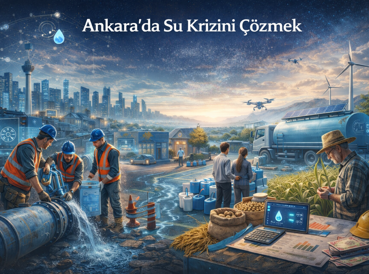 Başkentte Su Krizi : Ankara'da Damla Damla Yaşam Mücadelesi