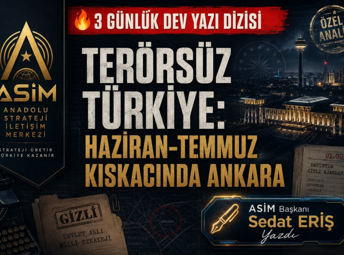 "Terörsüz Türkiye" vizyonu