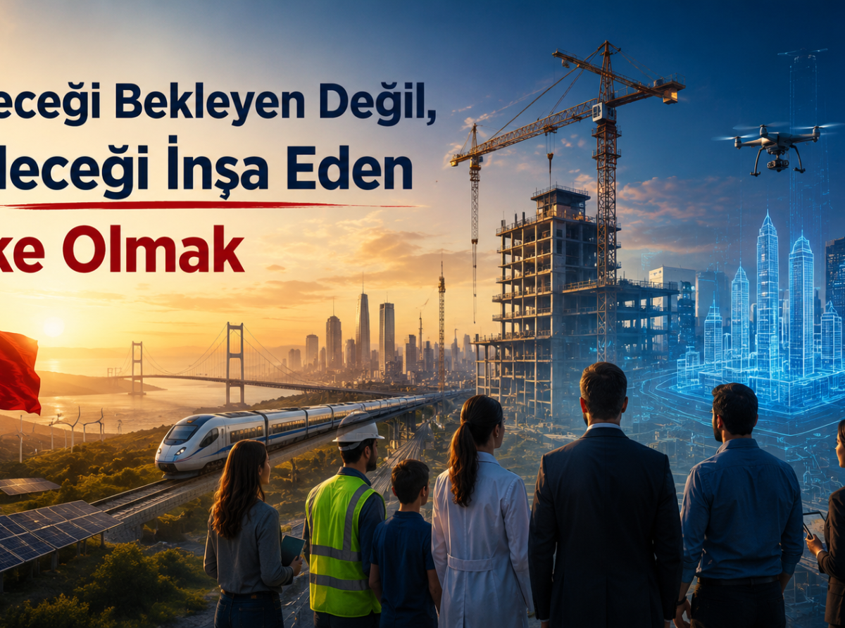 Geleceği Bekleyen Değil, Geleceği İnşa Eden Ülke Olmak